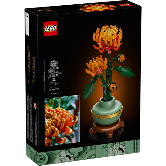 LEGO Botanicals 10368 - Crizantemă - cutie spate