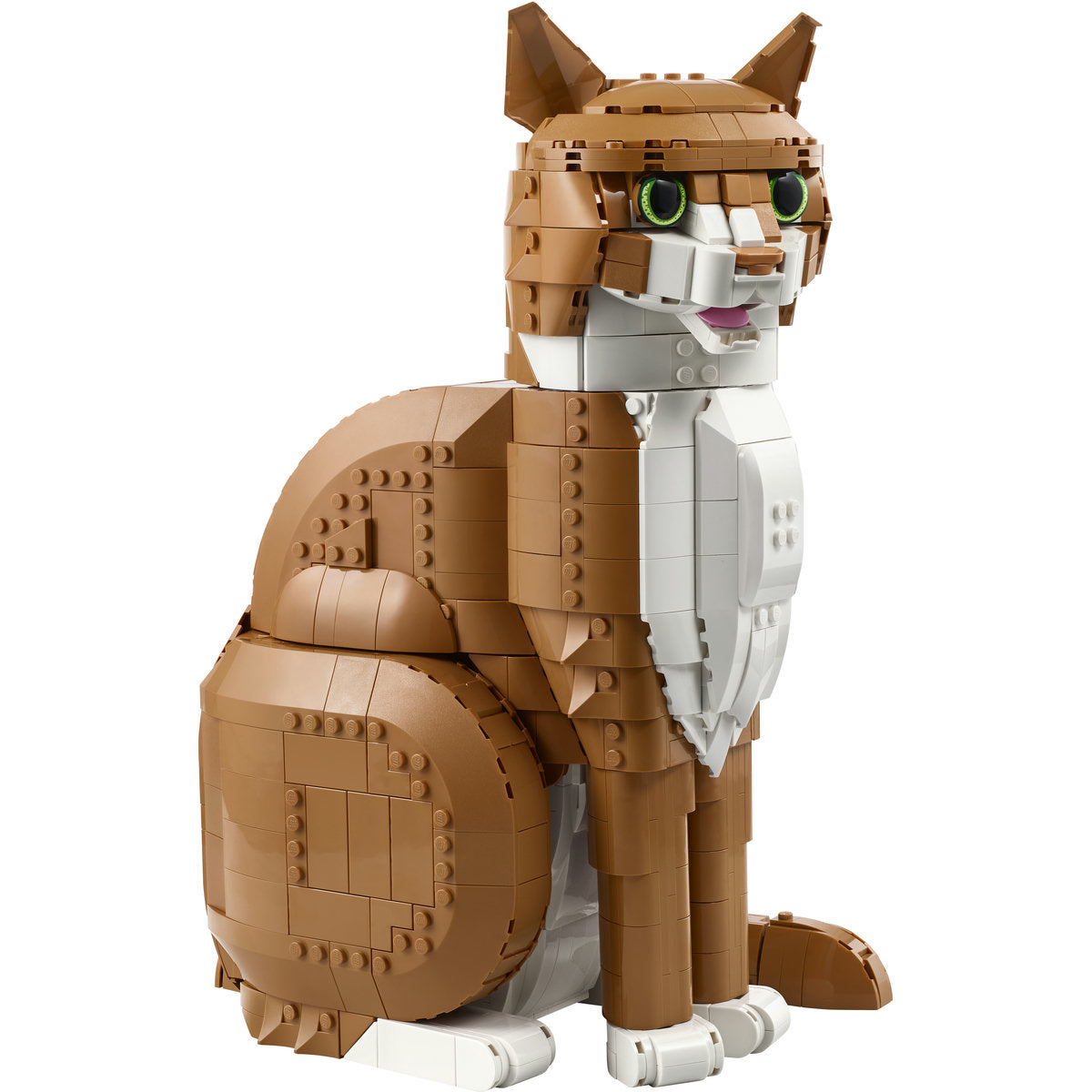 LEGO Ideas 21376 Orange Cat - set construit