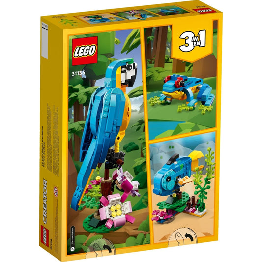 LEGO Creator 31136 - Papagal exotic