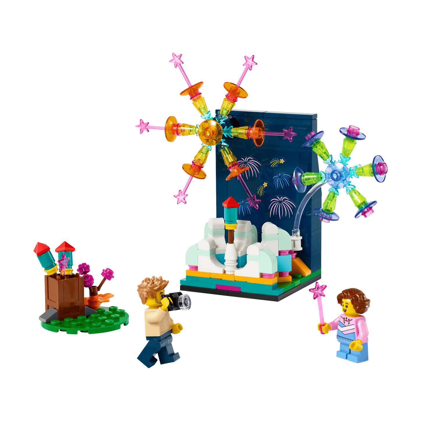LEGO 40689 - Celebrări cu artificii - set construit