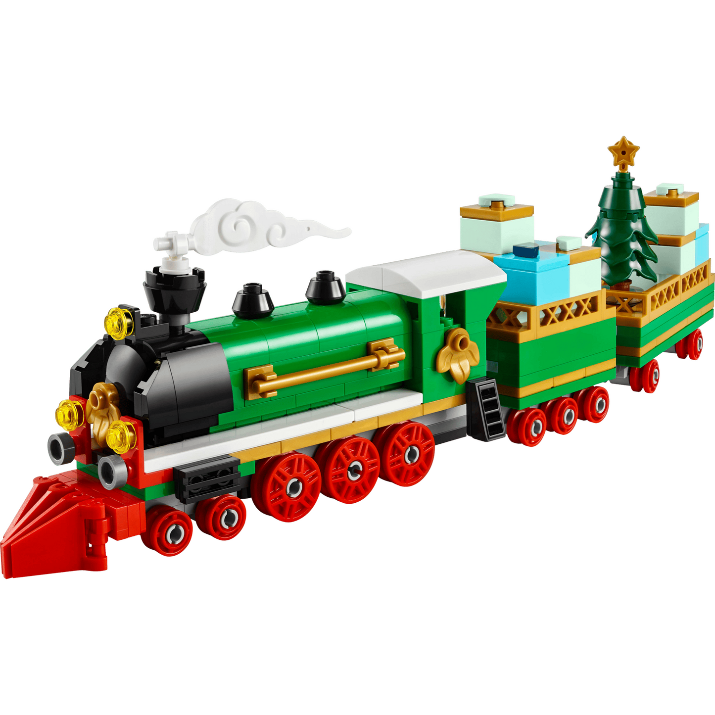 LEGO 40700 - Trenul sărbătorilor de iarnă - set construit