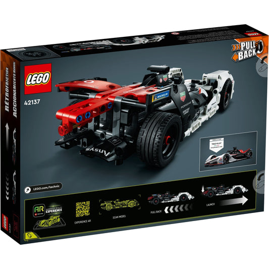 LEGO Technic 42137 - Formula E® Porsche 99X Electric - cutie spate