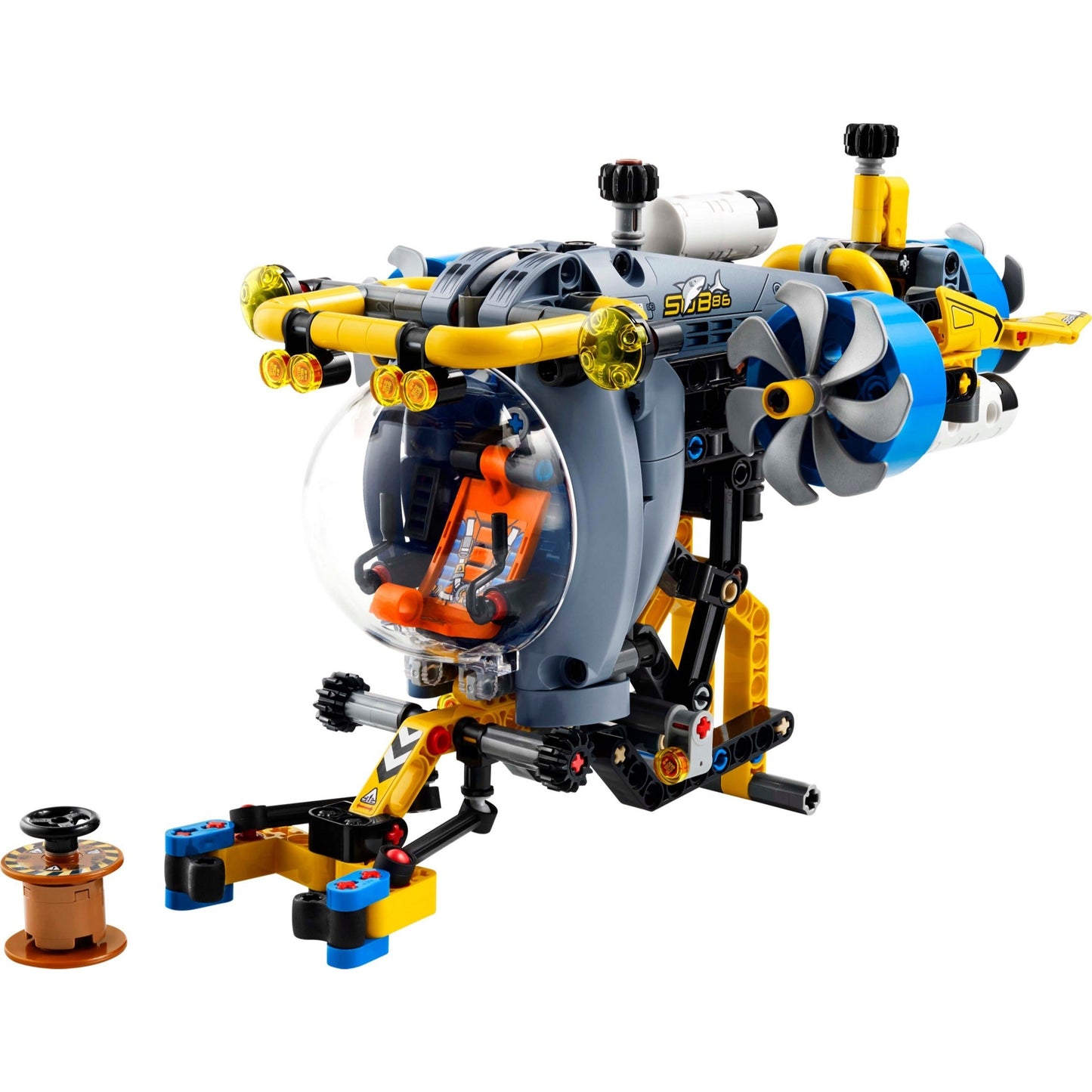 LEGO Technic 42201 - Submarin de cercetare la mare adâncime - set construit