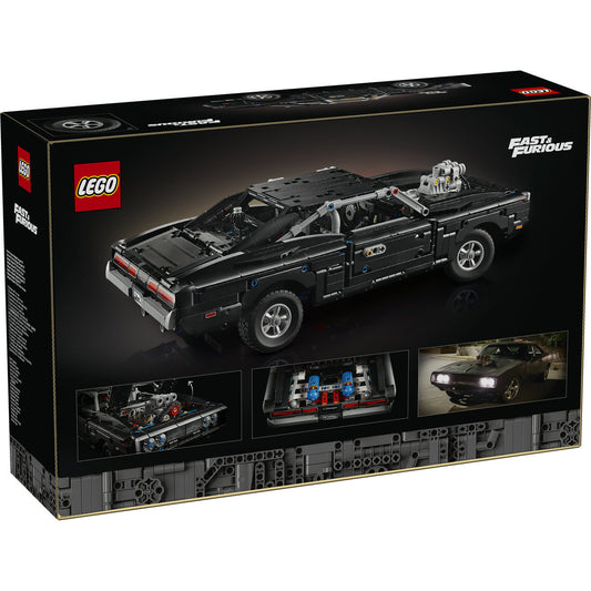 LEGO Technic 42231 Fast and Furious Dodge Charger R/T Car - cutie spate