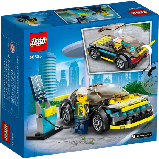 LEGO City 60383 Mașină sport electrică - cutie spate