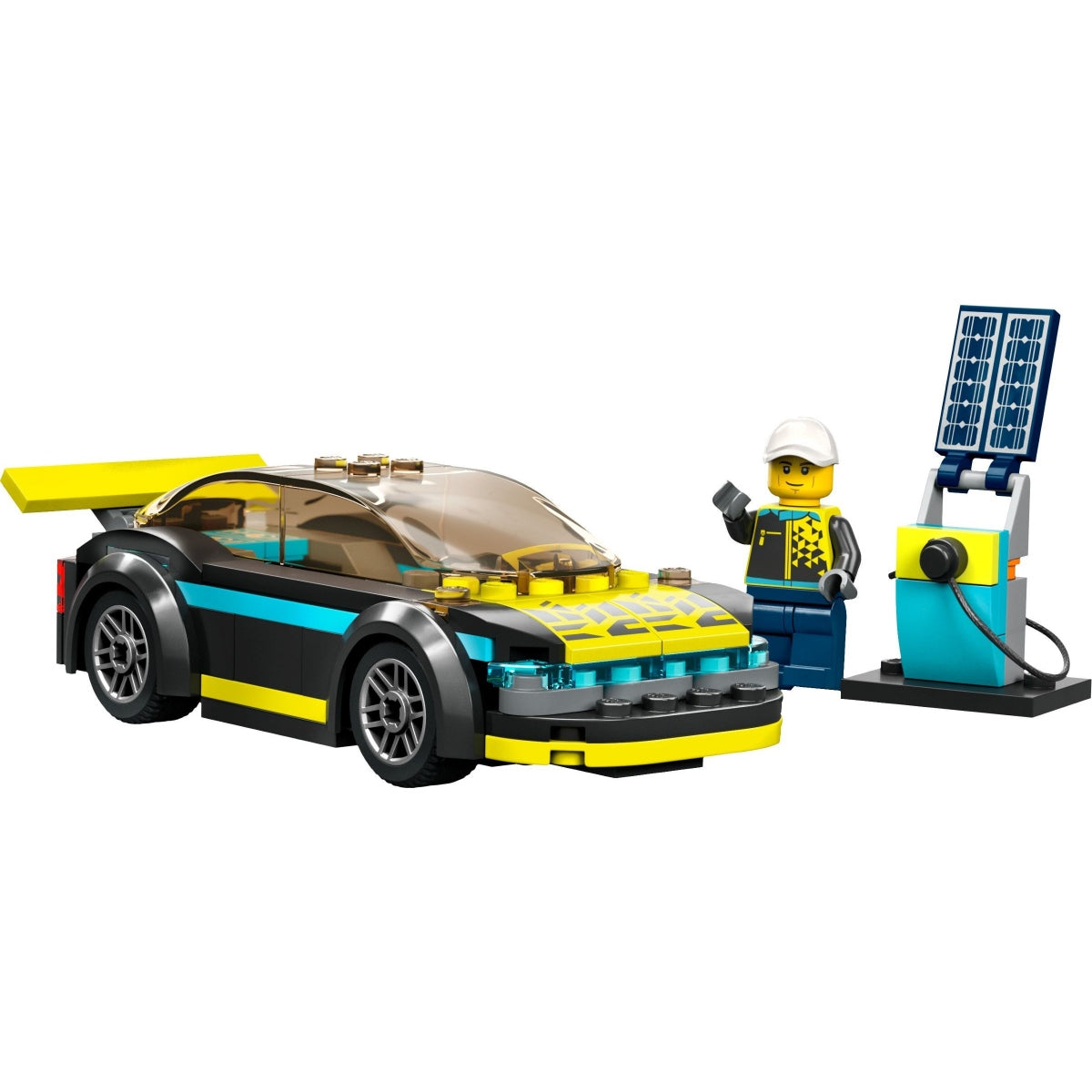 LEGO City 60383 Mașină sport electrică - set construit