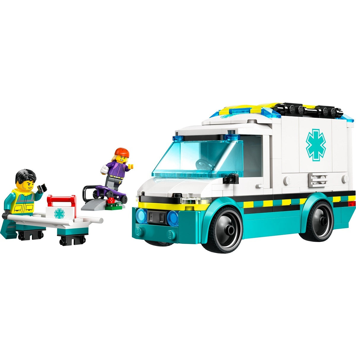 LEGO City 60451 - Ambulanță de urgențe
