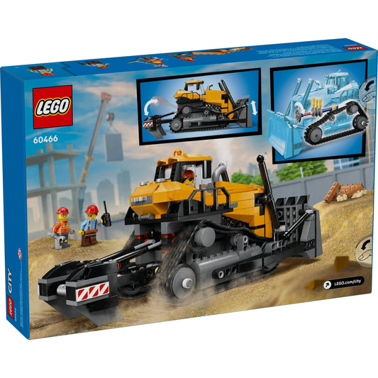 LEGO City 60466 - Buldozer galben - cutie spate