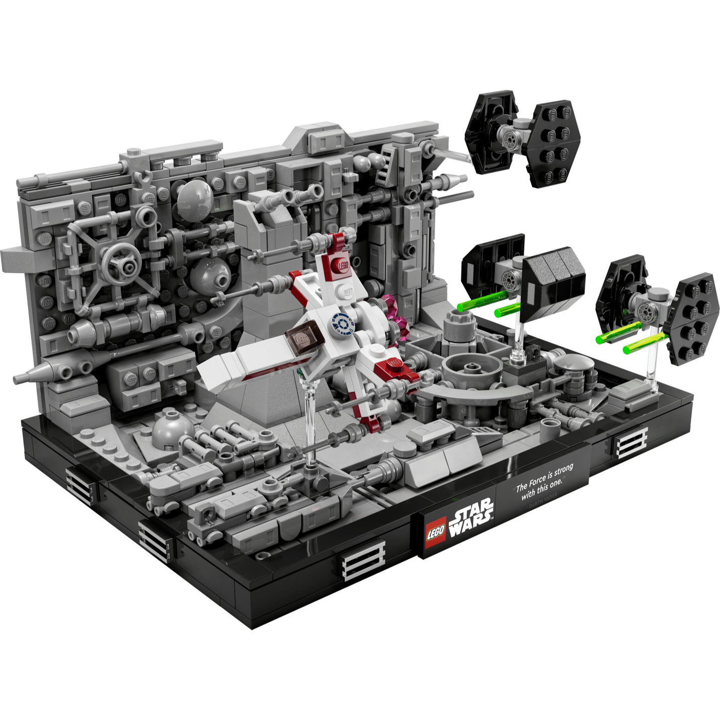 LEGO Star Wars™ 75329 - Diorama zborului prin tranșeele de pe Death Star™ - set construit