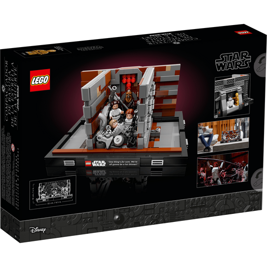 LEGO Star Wars™ 75339 - Diorama compactorului de gunoi de pe Death Star™ - cutie spate