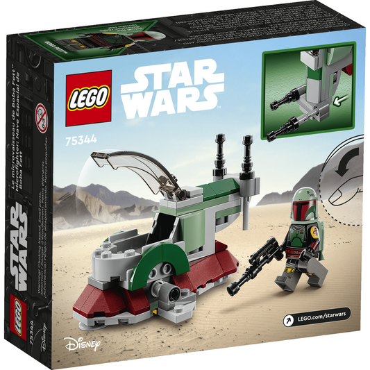 LEGO Star Wars™ 75344 - Micronava de luptă a lui Boba Fett - cutie spate