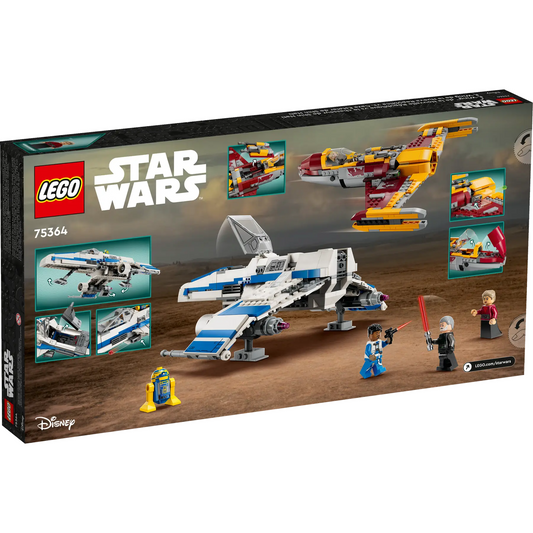 LEGO Star Wars™ 75364 - E-Wing al Noii Republici vs Starfighter-ul lui Shin Hati - cutie spate