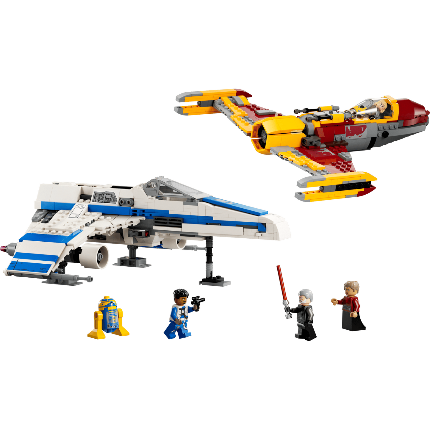 LEGO Star Wars™ 75364 - E-Wing al Noii Republici vs Starfighter-ul lui Shin Hati - set construit