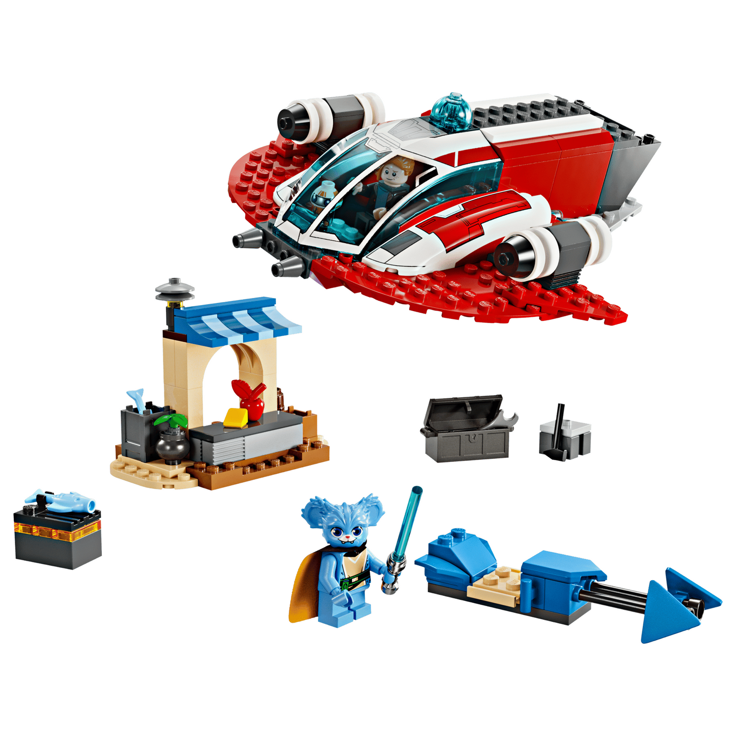 LEGO Star Wars™ 75384 - Crimson Firehawk™ - set construit