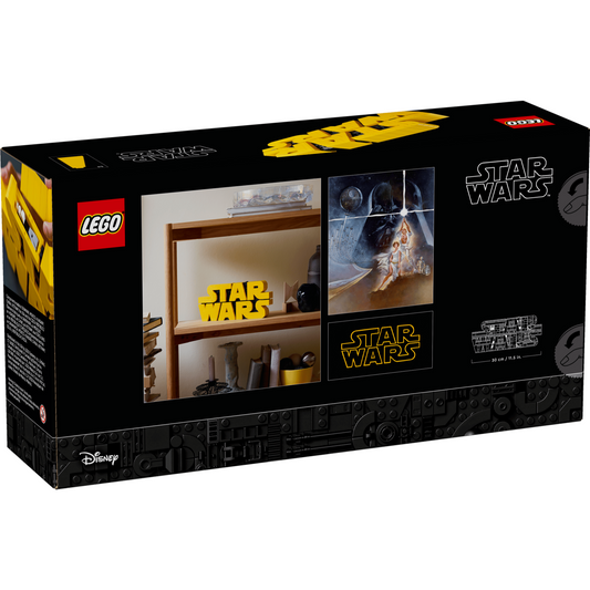 LEGO Star Wars™ 75407 - Logoul Star Wars™ din cărămizi - cutie spate