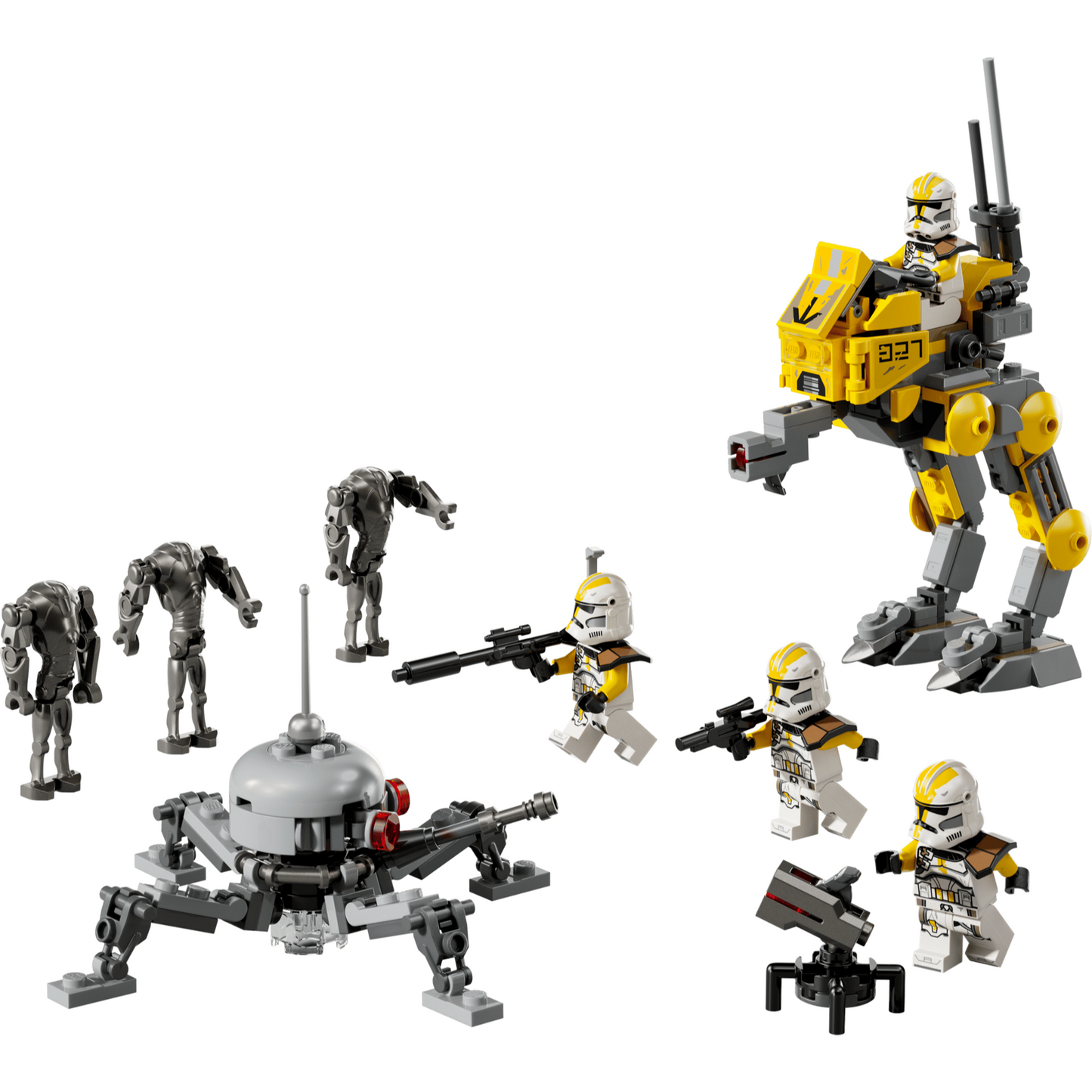 LEGO Star Wars™ 75431 - Pachet de luptă Soldați clonă din unitatea stelară - set construit