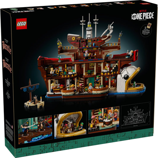 LEGO One Piece 75640 - Restaurantul plutitor Baratie - cutie spate
