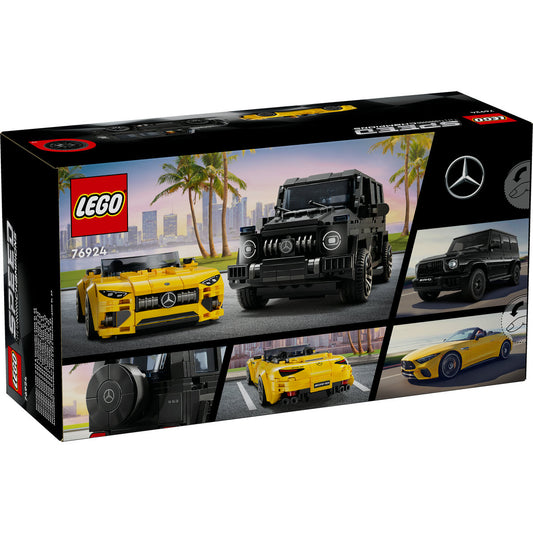 LEGO Speed Champions 76924 Mercedes-AMG G 63 & Mercedes-AMG SL 63 - cutie spate