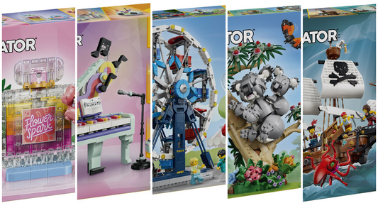 LEGO Creator 31383, 31387, 31388, 31389, 31392