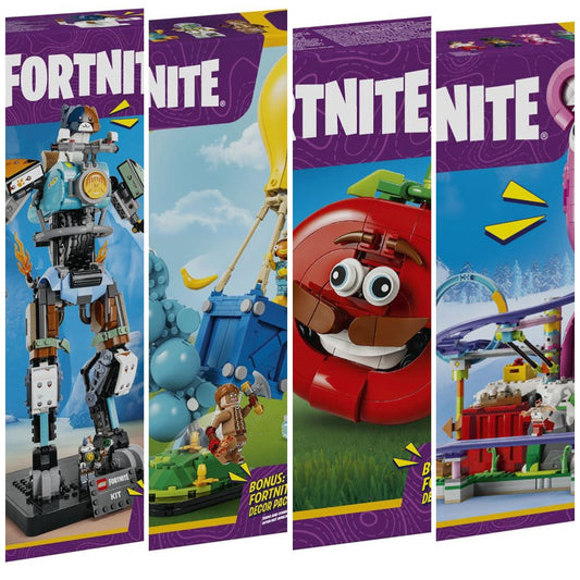 LEGO Fortnite Iunie 2026 – Rave Cave, KIT, Supply Drop și Tomatohead