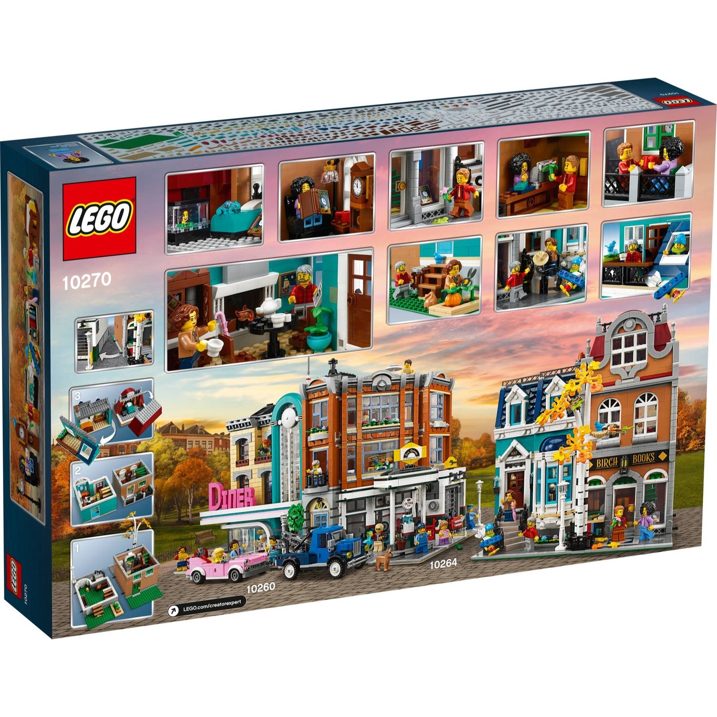 LEGO Icons (Creator Expert) 10270 - Bookshop - cutie spate