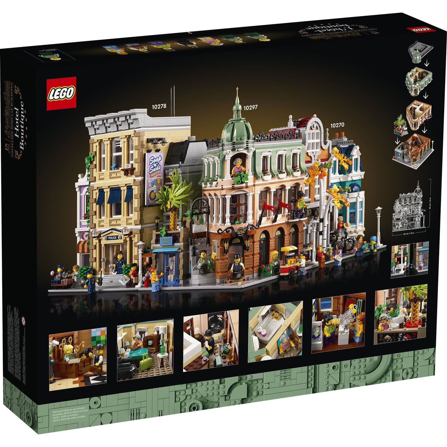 LEGO Icons (Creator Expert) 10297 - Hotel Boutique - cutie spate