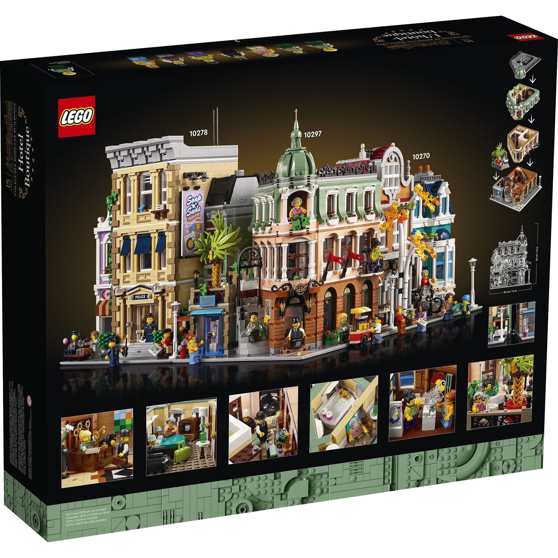 LEGO Icons (Creator Expert) 10297 - Hotel Boutique - cutie spate