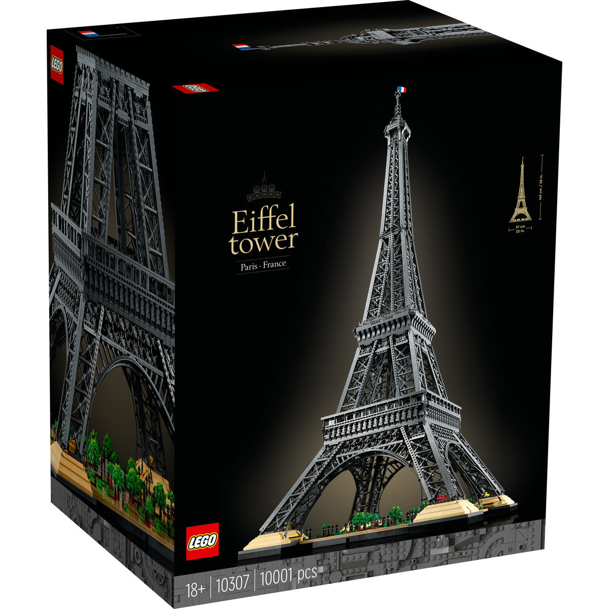 LEGO Icons 10307 Eiffel Tower - cutie fata