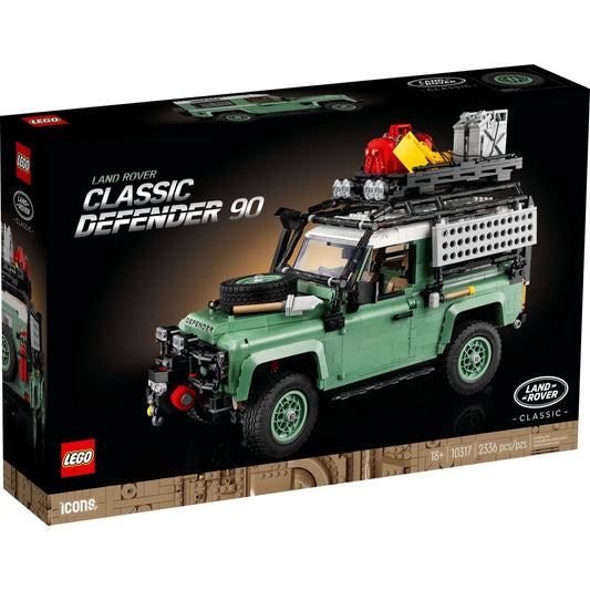 LEGO Icons 10317 - Land Rover Classic Defender 90 - cutie fata