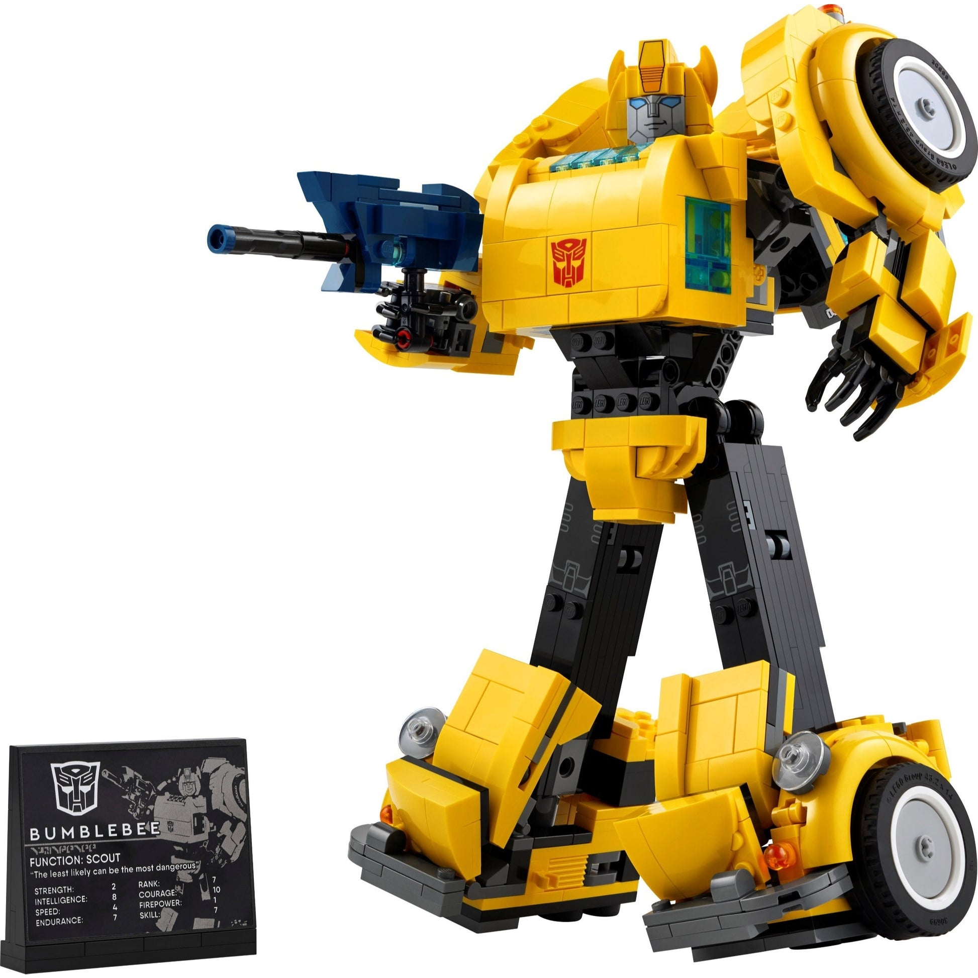 LEGO Icons 10338 - Bumblebee - set construit