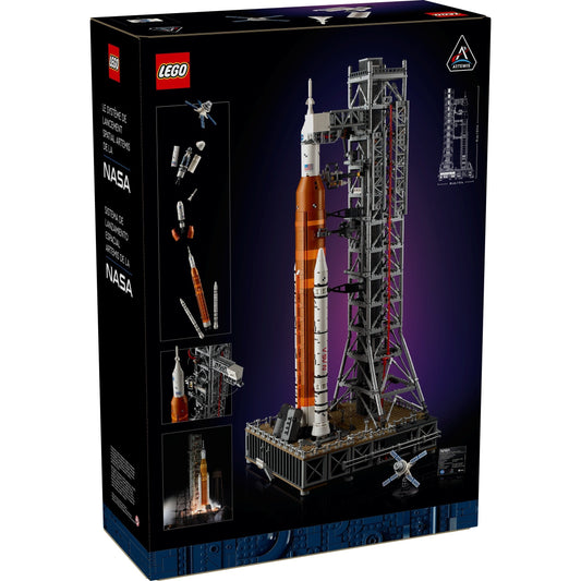 LEGO Icons 10341 - Sistemul de lansare spațială Artemis al NASA - cutie spate
