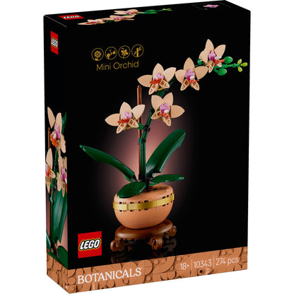 LEGO Botanicals 10343 - Mini orhidee - cutie fata