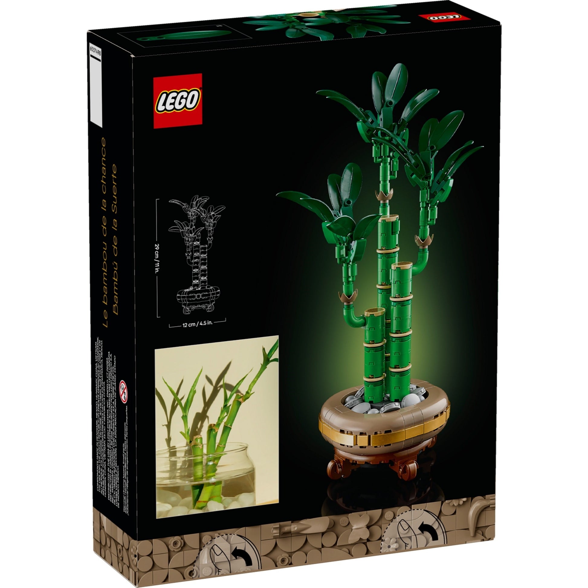 LEGO Botanicals 10344 - Bambus norocos - cutie spate