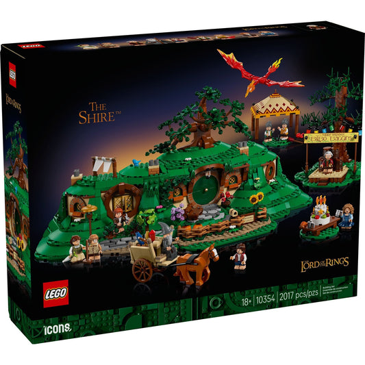 LEGO Icons 10354 - Stăpânul inelelor: Comitatul - cutie fata