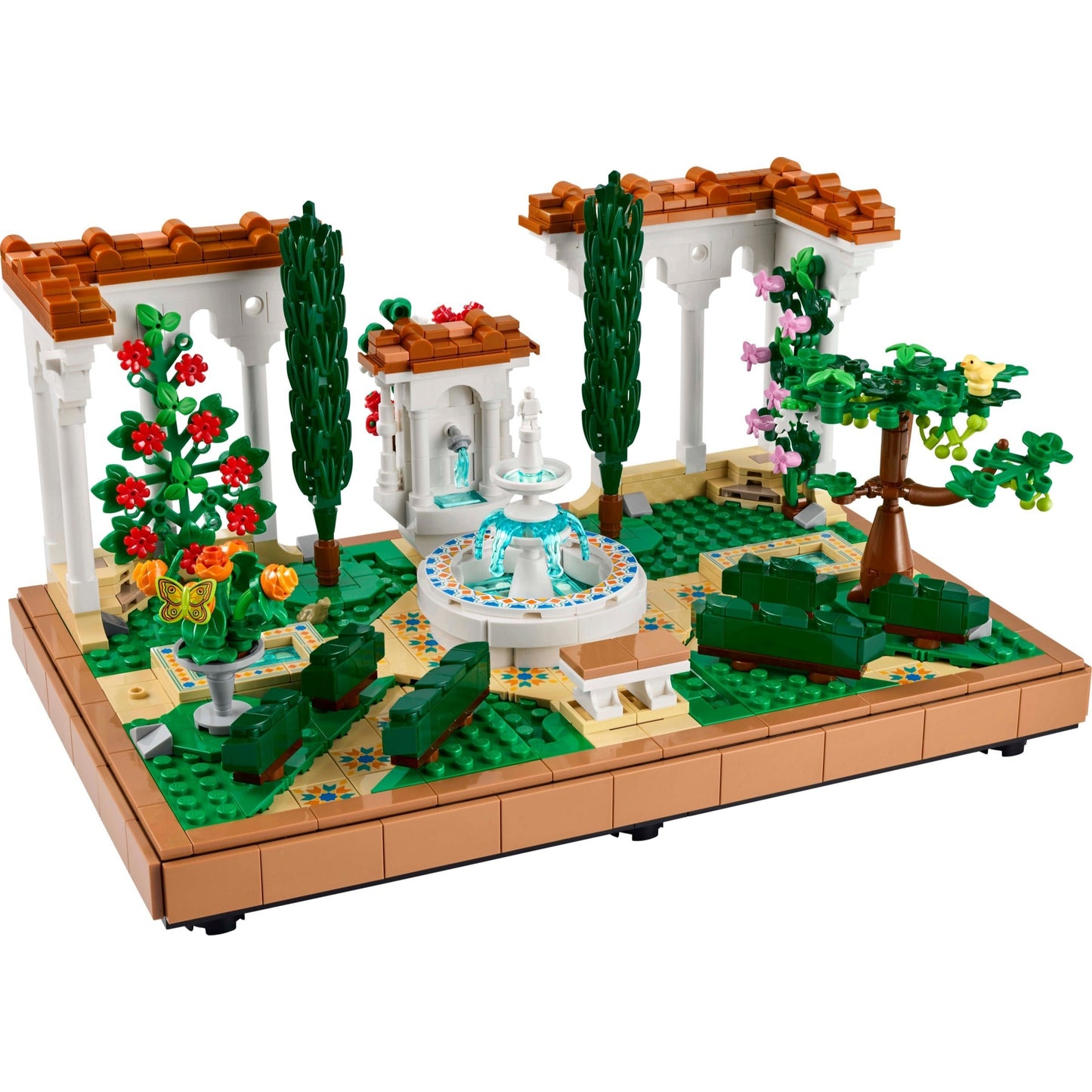 LEGO Icons 10359 Fountain Garden - set constuit