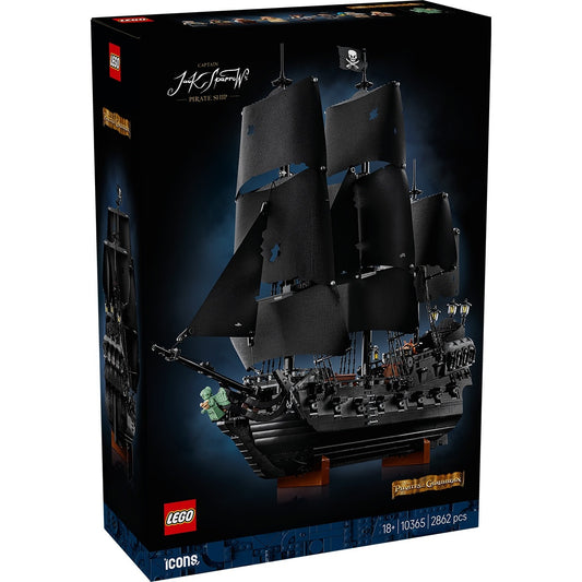 LEGO Icons 10365 - Corabia de pirați a căpitanului Jack Sparrow