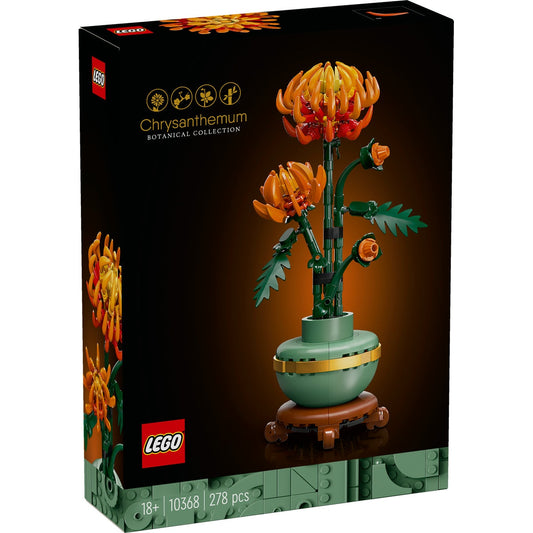 LEGO Botanicals 10368 - Crizantemă - cutie fata