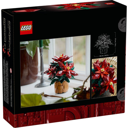 LEGO Botanicals 10370 - Crăciuniță - cutie spate