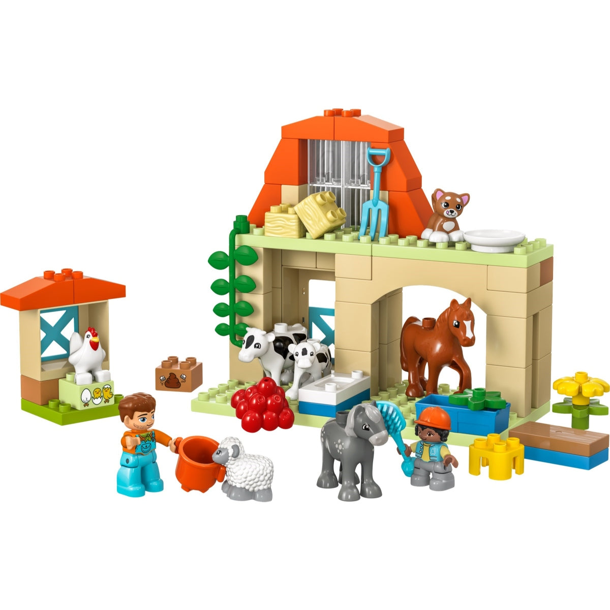LEGO DUPLO 10416 Caring for Animals at the Farm - set construit