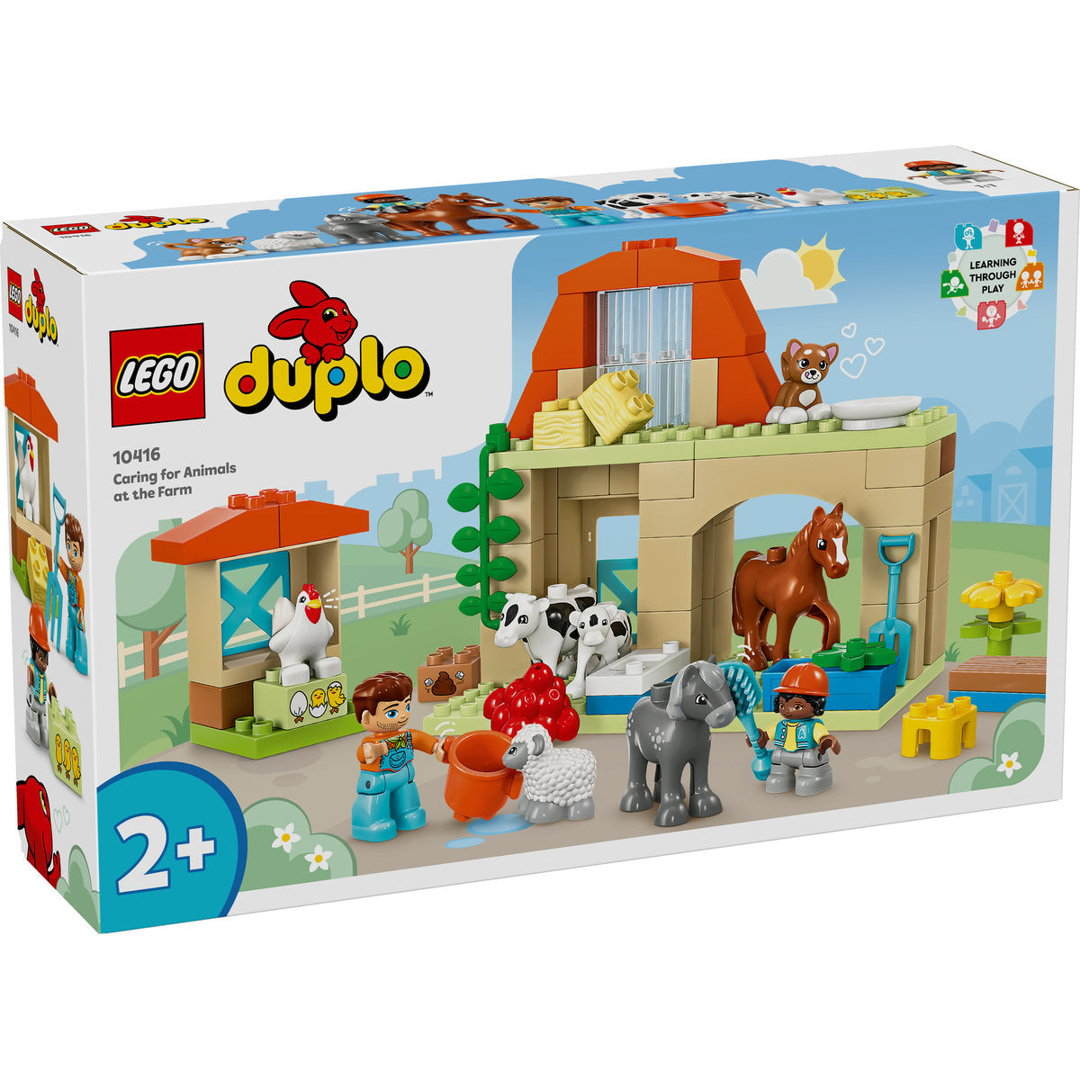 LEGO DUPLO 10416 Caring for Animals at the Farm - cutie fata