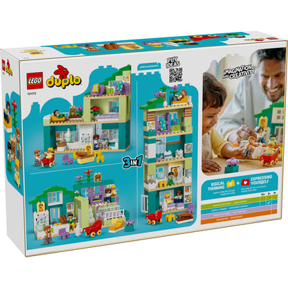 LEGO DUPLO 10470 3-in-1 Modern Family House with Figures - cutie spate