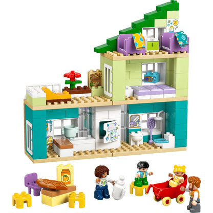 LEGO DUPLO 10470 3-in-1 Modern Family House with Figures - set construit