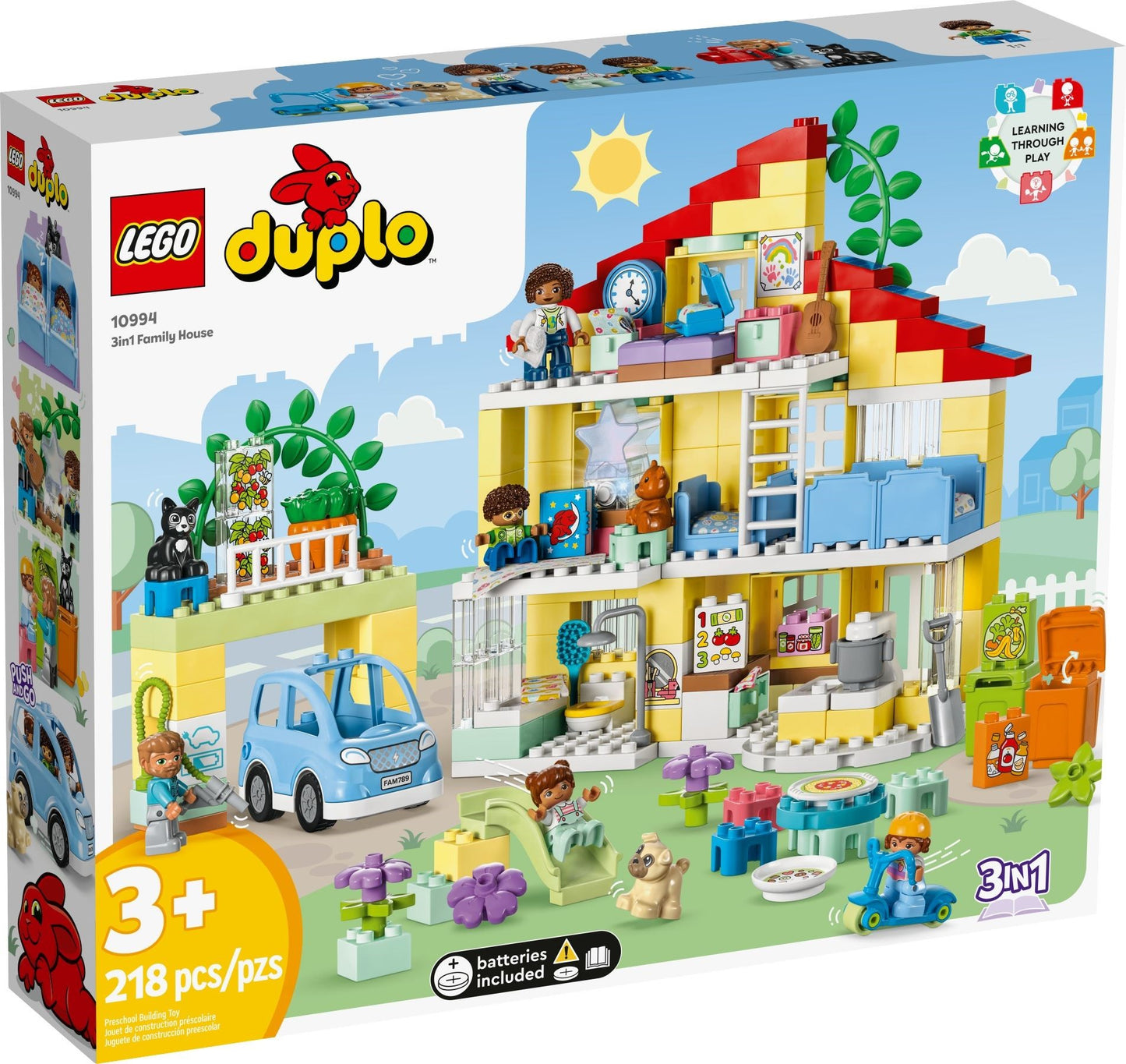 LEGO DUPLO 10994 3-in-1 Family House - cutie fata