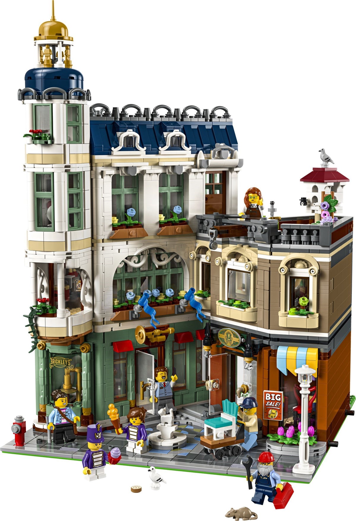 LEGO Icons 11371 Shopping Street - set construit