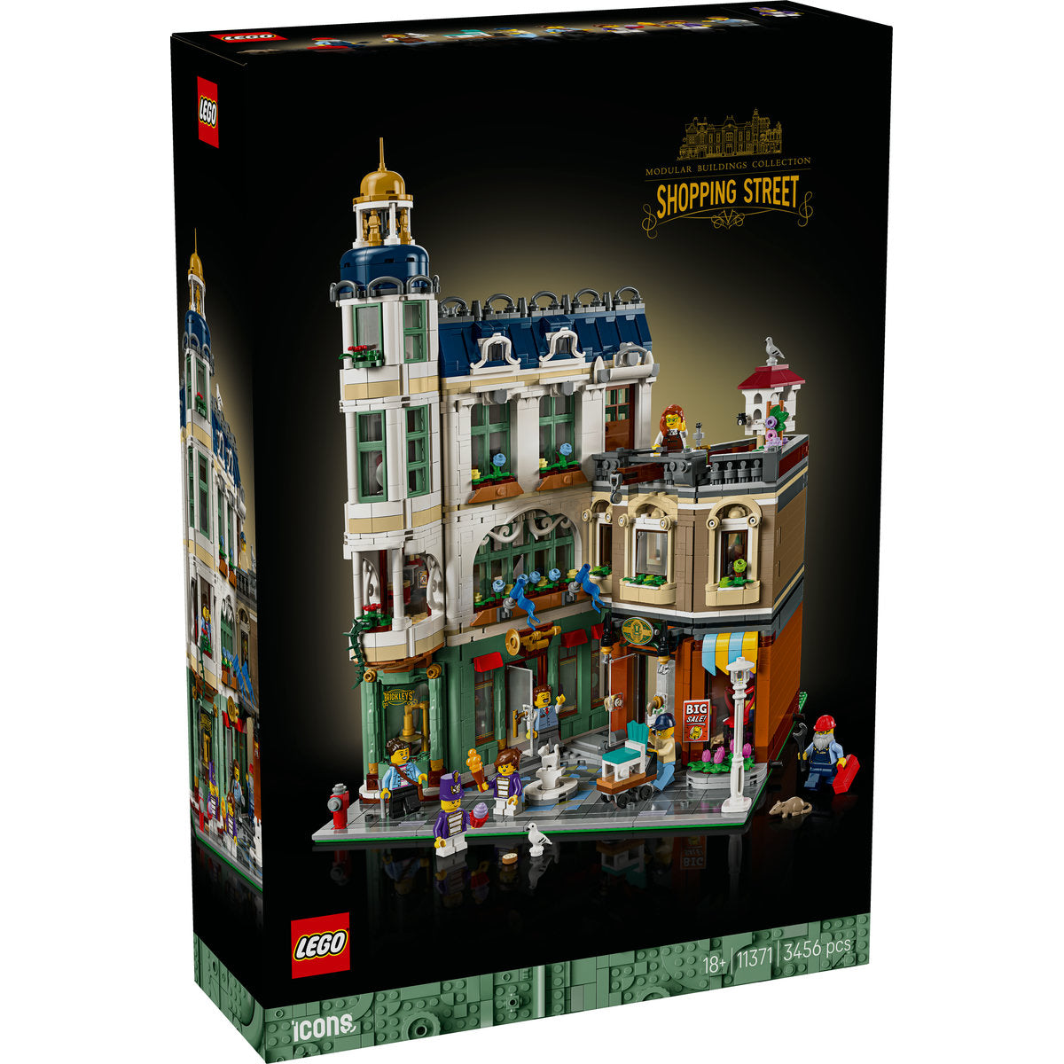 LEGO Icons 11371 Shopping Street - cutie fata