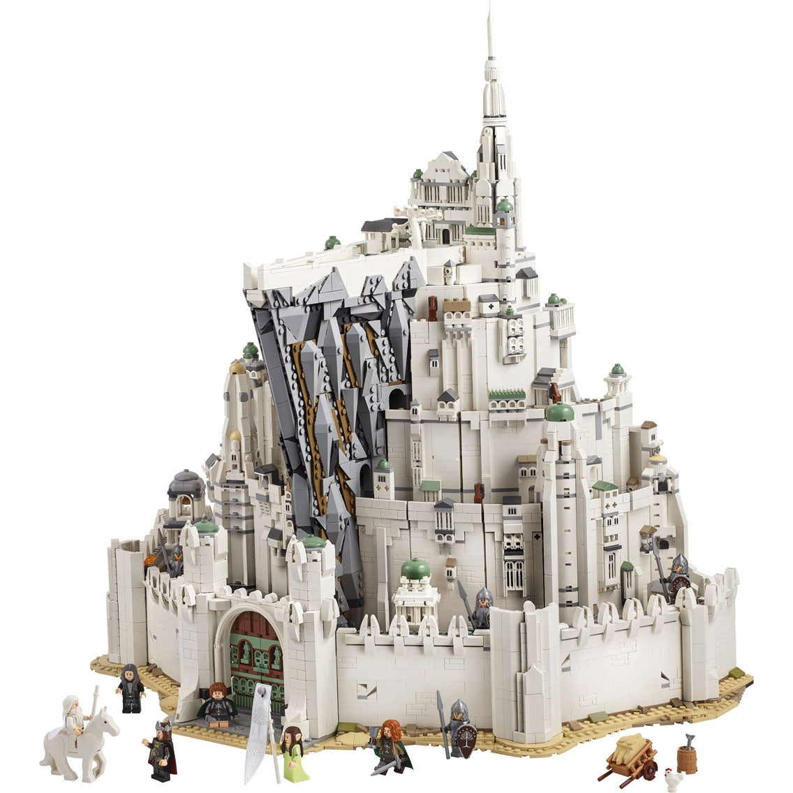LEGO Icons 11377 The Lord of the Rings: Minas Tirith - set construit