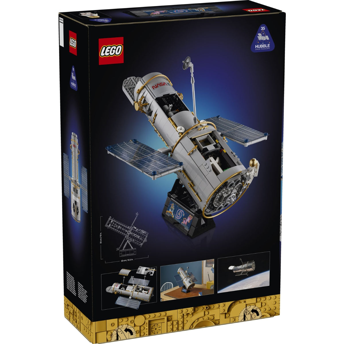 LEGO Icons 11382 Hubble Space Telescope - cutie spate