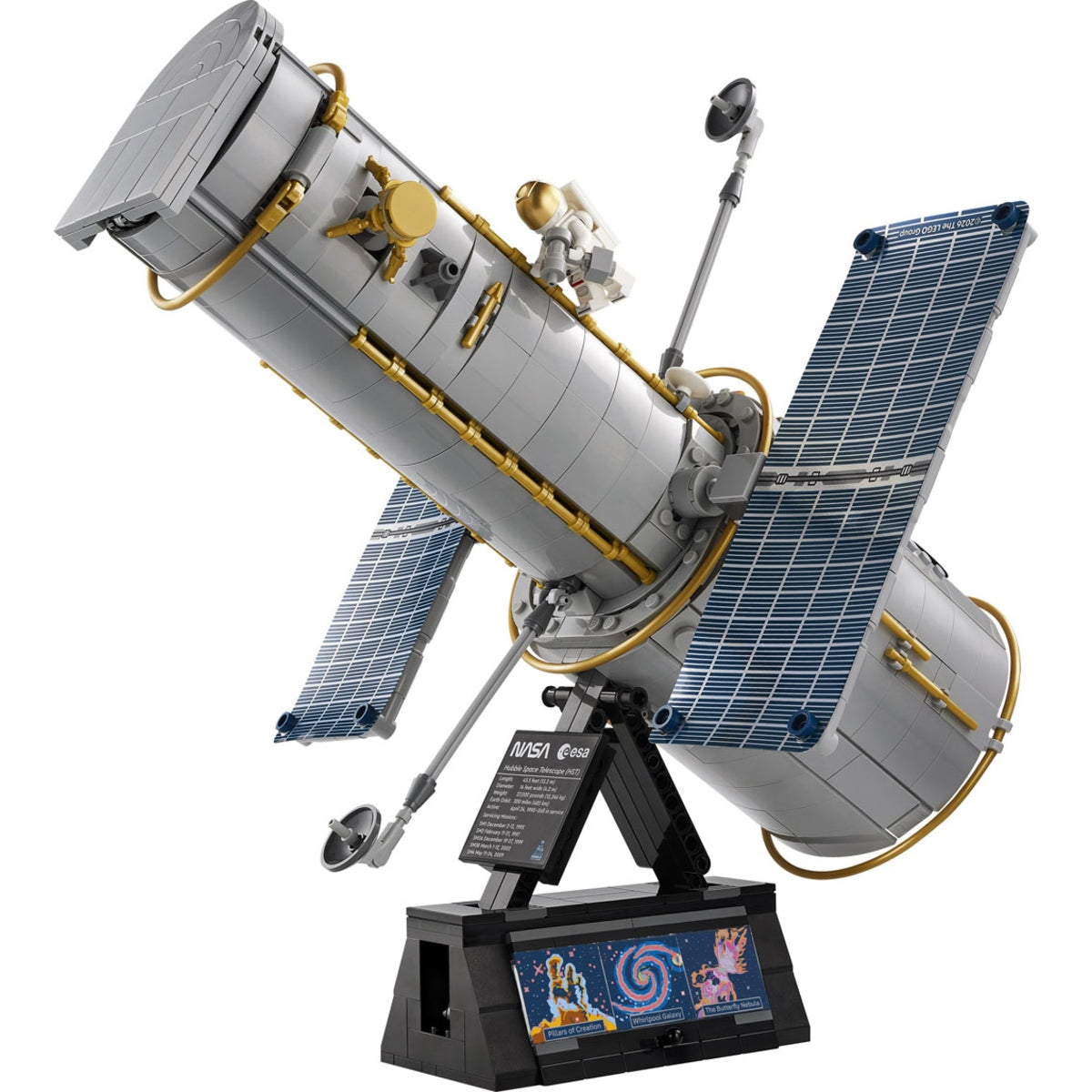 LEGO Icons 11382 Hubble Space Telescope - set construit