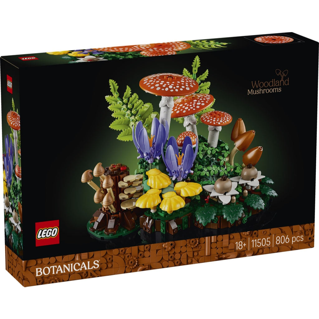 LEGO Botanicals 11505 Woodland Mushrooms - cutie fata