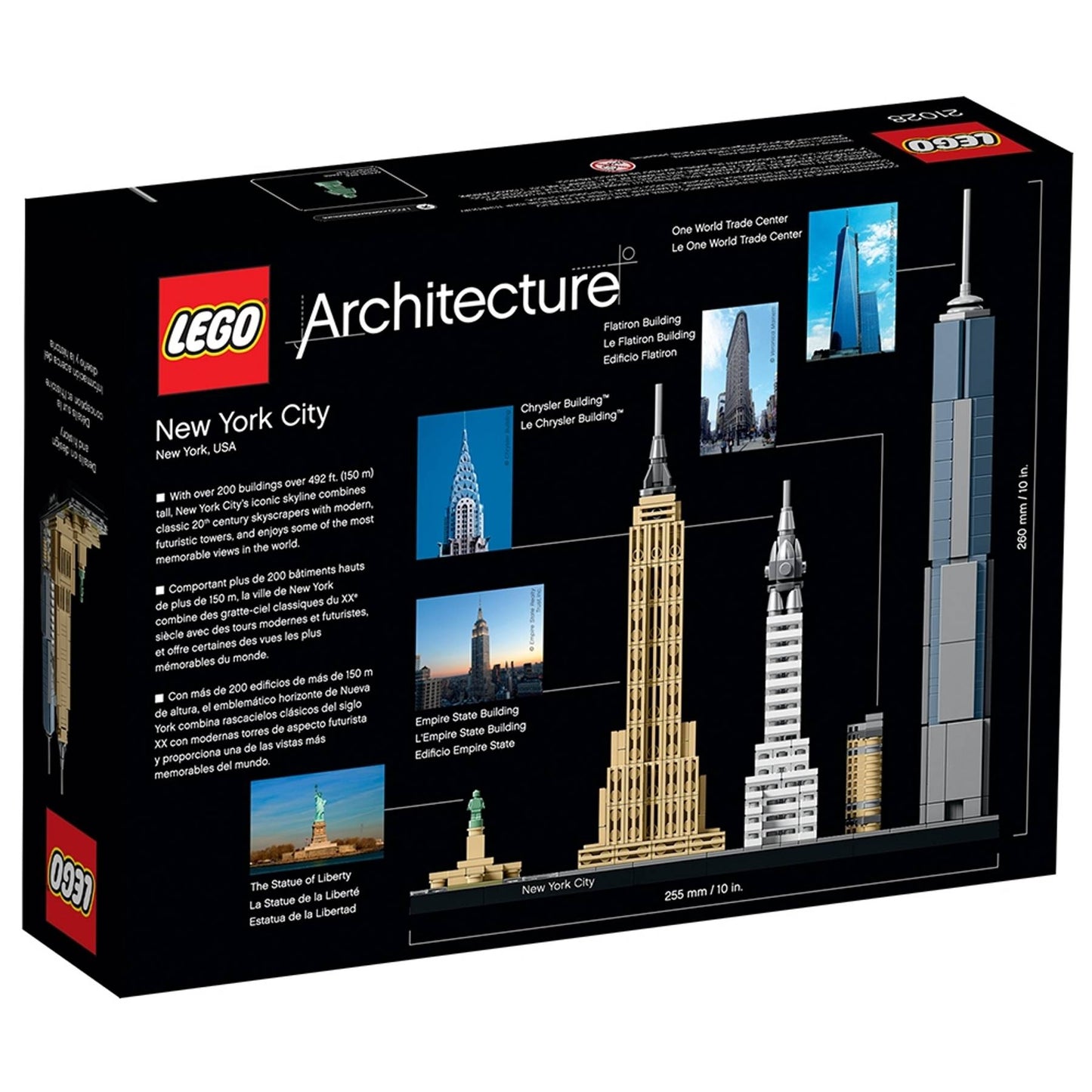 LEGO Architecture 21028 - New York - cutie spate